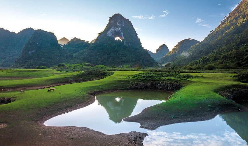 Montagne de l'Œil de Dieu à Cao Bang