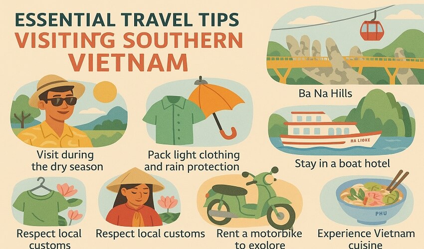 Conseils de voyage essentiels pour le sud du Vietnam
