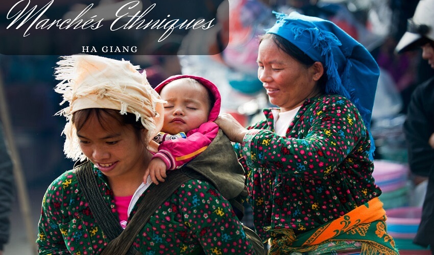 Marché ethnique Ha Giang
