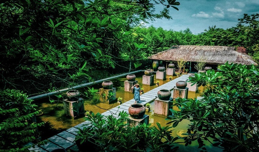 Cadre naturel du Pilgrimage Village Boutique Resort & Spa