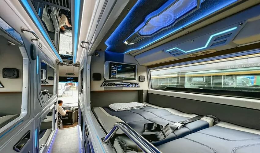 Bus couchette de Hanoi à Sapa