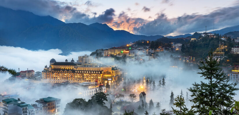 La ville brumeuse Sapa