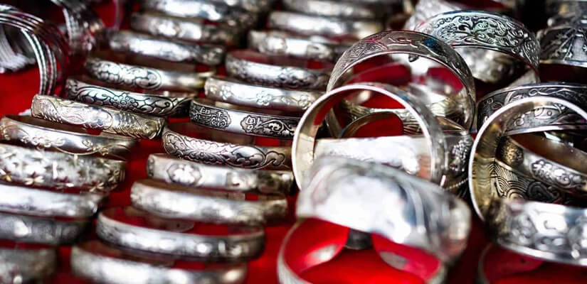 Les bijoux en argent à petit prix