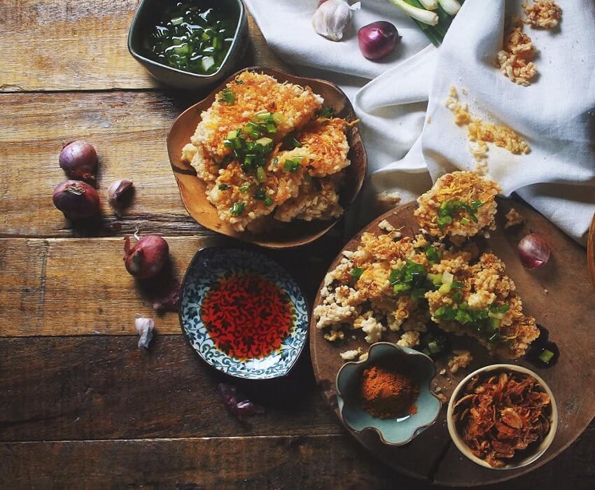 Riz soufflé de Ninh Binh