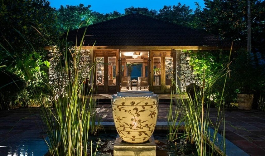 Tam Coc Garden Resort est très apprécié pour son jardin luxuriant