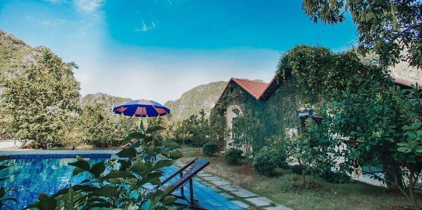 Trang An Retreat avec un bel emplacement