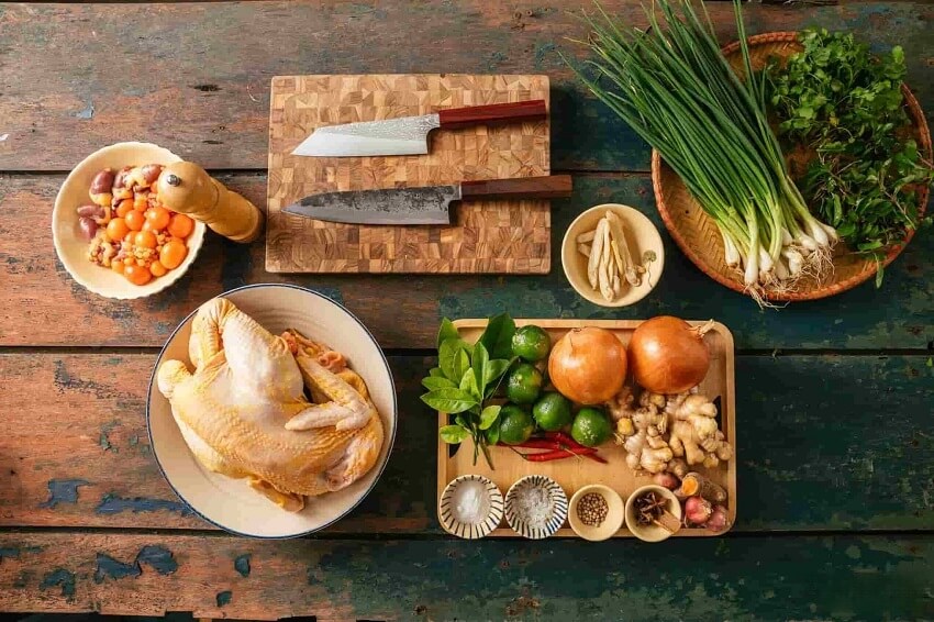 Pho au poulet s'adapte au gout de ses convives