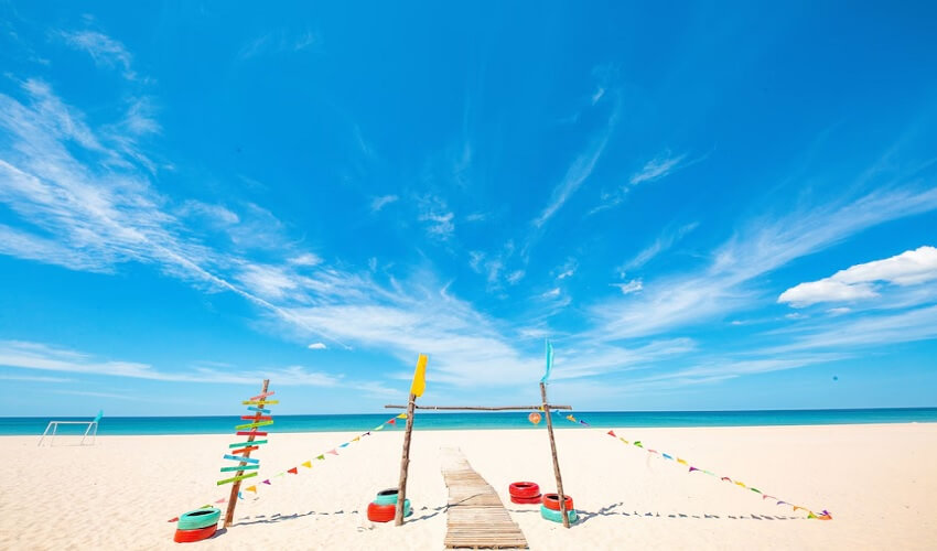 La plage de Hai Ninh