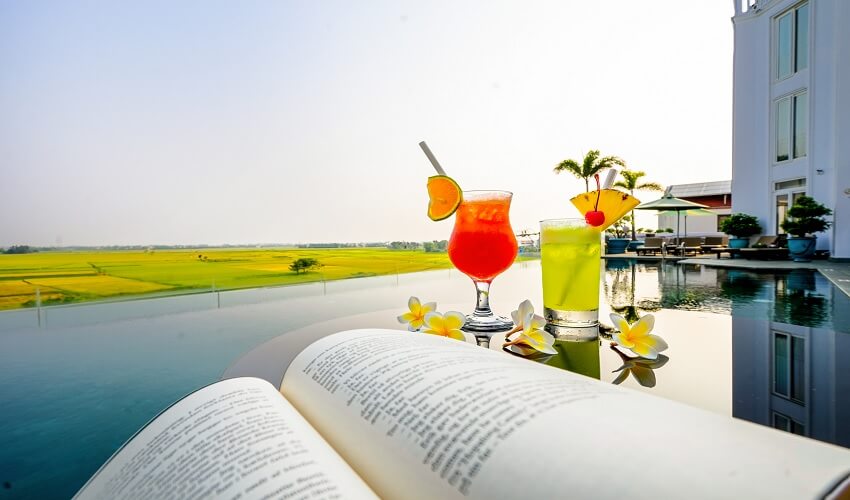 Lasenta Boutique avec vue imprenable sur les rizières