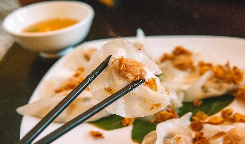 Raviolis rose blanche de Hoi An