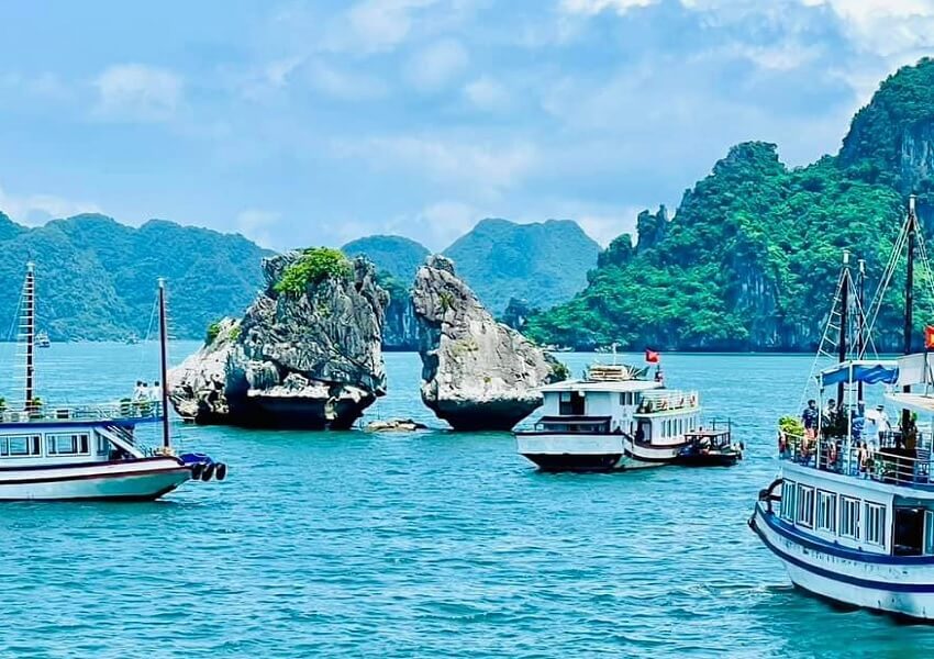 Ilots Trong Mai de la baie d'Halong