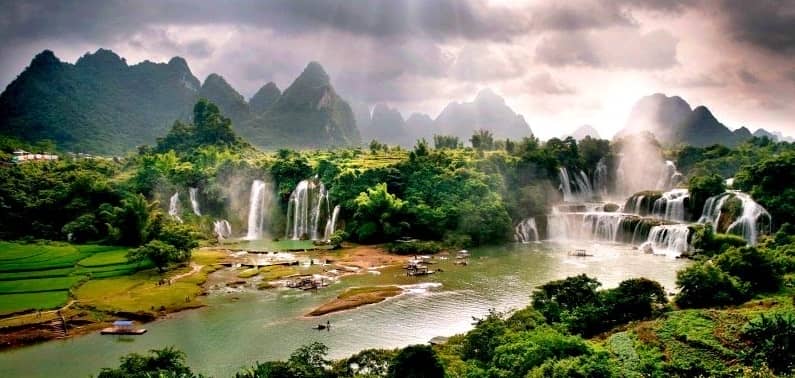 Majestueuses chutes de Ban Gioc